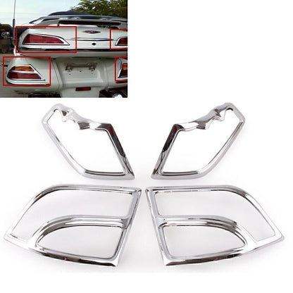 Chrome Saddlebag Light Accents for Honda GL1800 Goldwing (2006–2011)