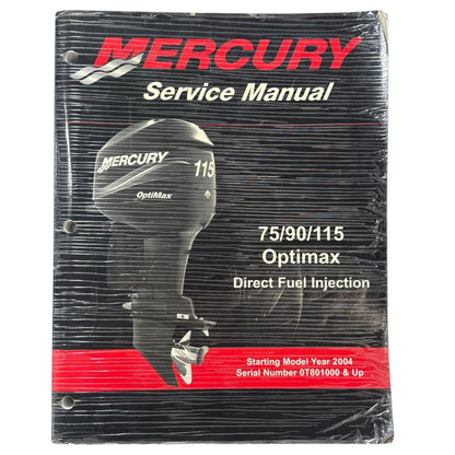 Direct Fuel Injection Service Manual for Mercury Optimax 75/90/115 (90-889785)