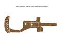 EVA Foam Teak Deck Flooring for Chaparral 256 SSI (2007)