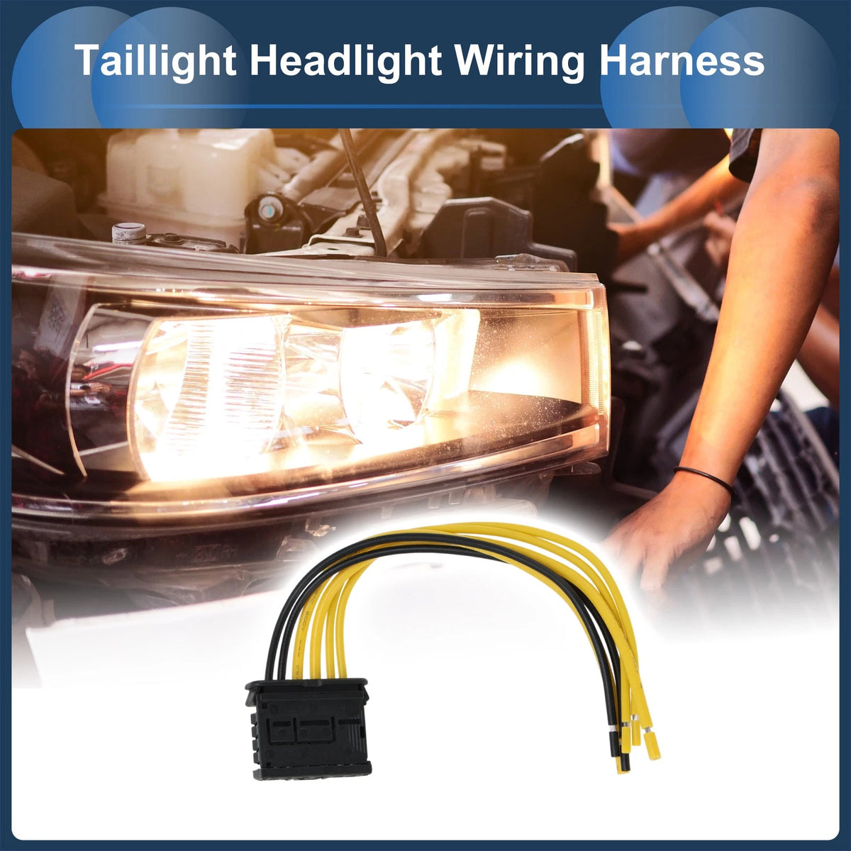Headlight Wiring Harness Assembly for Peugeot 207 (2006–2013) No.1606248780