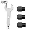 Chuck Nut with Wrench for Rotary Tools M8x0.75
