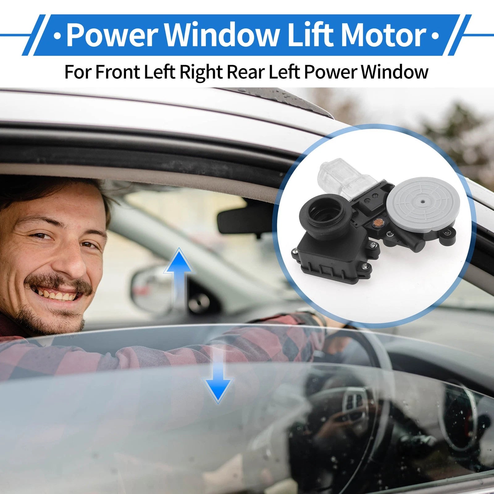 Power Window Regulator Lift Motor Replacement for Lexus ES350 (2007–2012)