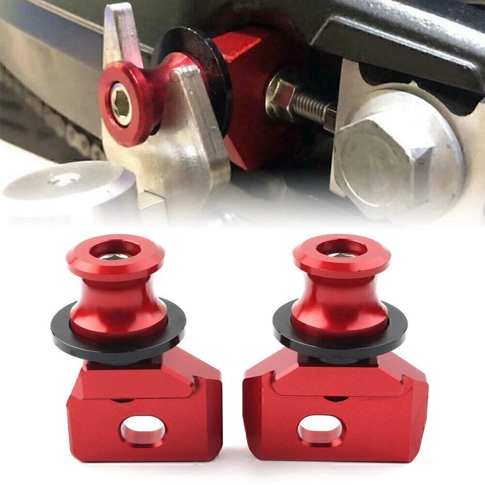 Chain Adjustment Bracket Screw for Honda CB650R (2019–2023) - Red