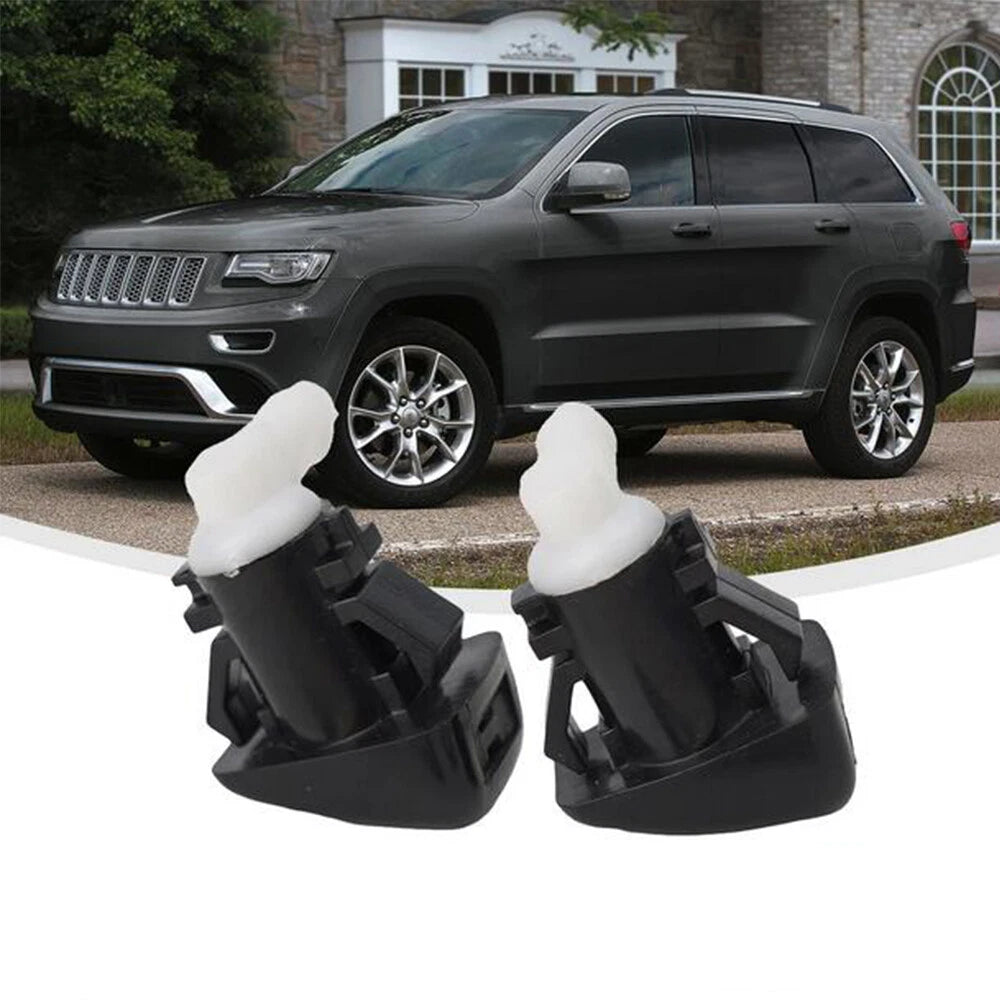 Windshield Wiper Water Spray Jet Set of 2 for Jeep Cherokee (68102968AB)