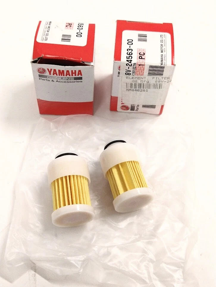 2X Oil Filter Element for Yamaha (68V-24563)