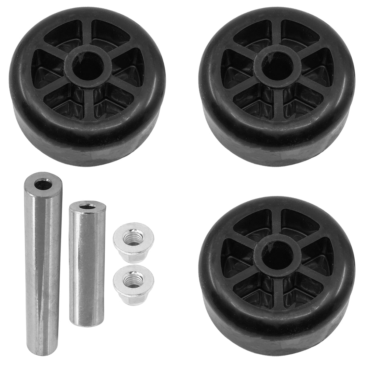 Deck Wheel and Axle Replacement for John Deere (TCU34060) (2011–2018)