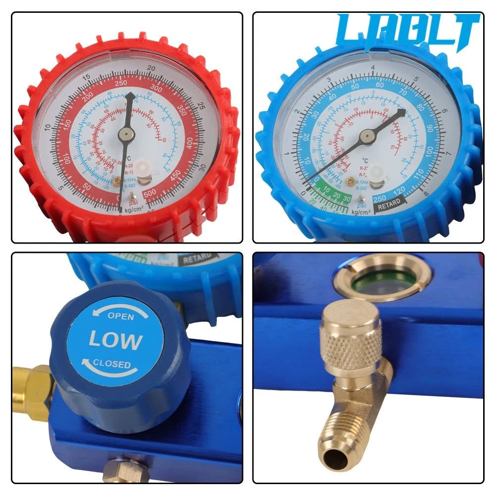 Air Vacuum Pump 4CFM 1/3HP for A/C Refrigeration (110V)