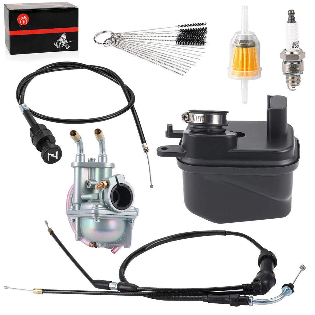 Carburetor Assembly + Air Filter w/Cable for Yamaha PW50 (2008–2024) 5PG-14101-11-00