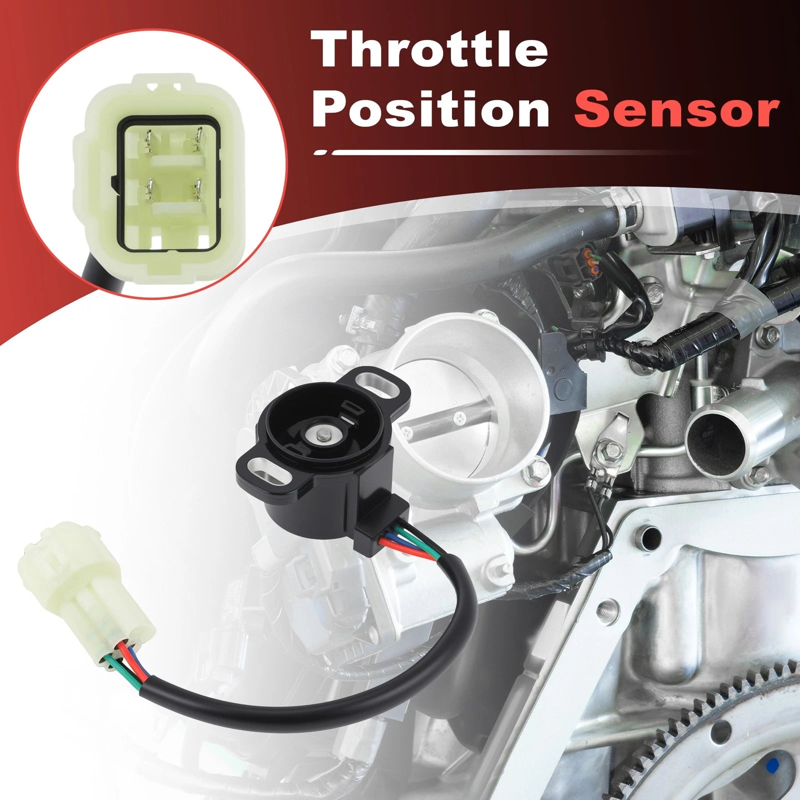 Throttle Position Sensor for Chevy Tracker, Suzuki Samurai (1989–1995)