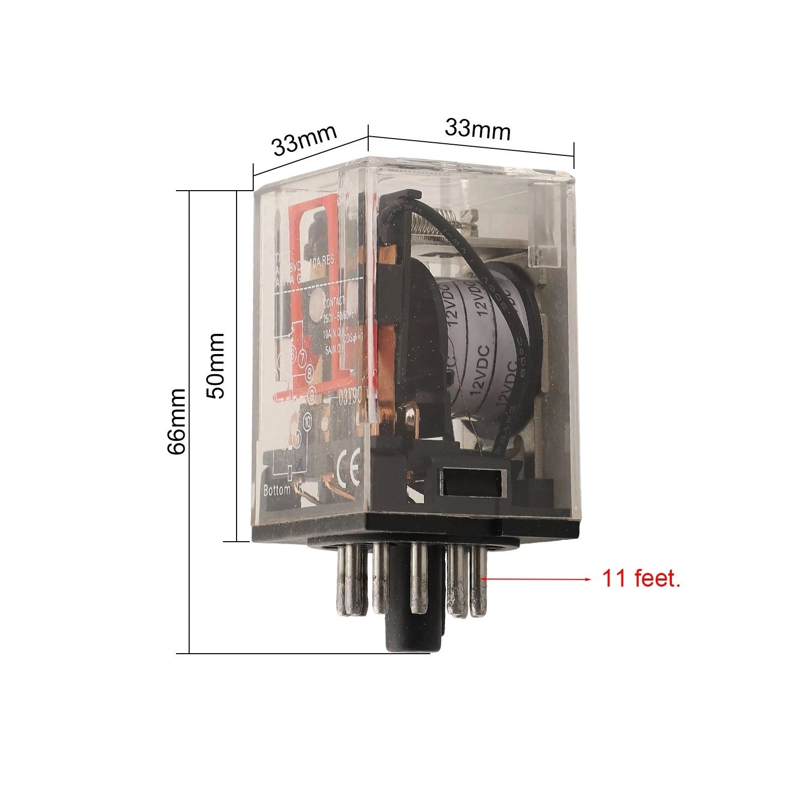 MK3P I Relay 12VDC 10A for Remote Control (2010–2023)