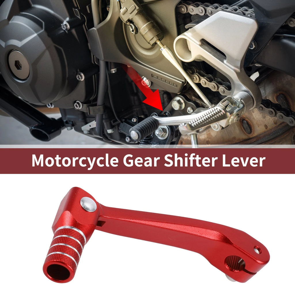 Folding Gear Shifter Lever for Honda CRF150F (2003–2017) Red