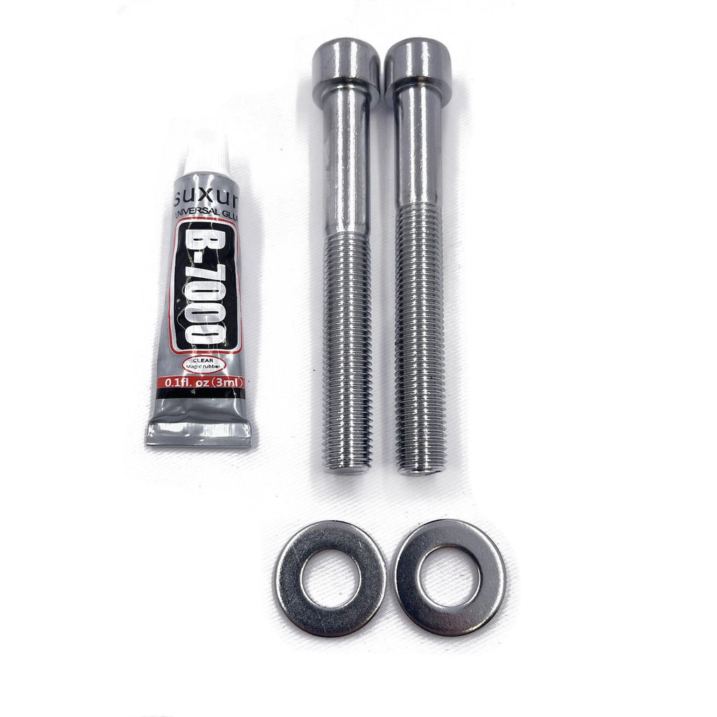 Black Spike Frame Sliders for Honda CBR 929 954 RR (2000–2003)