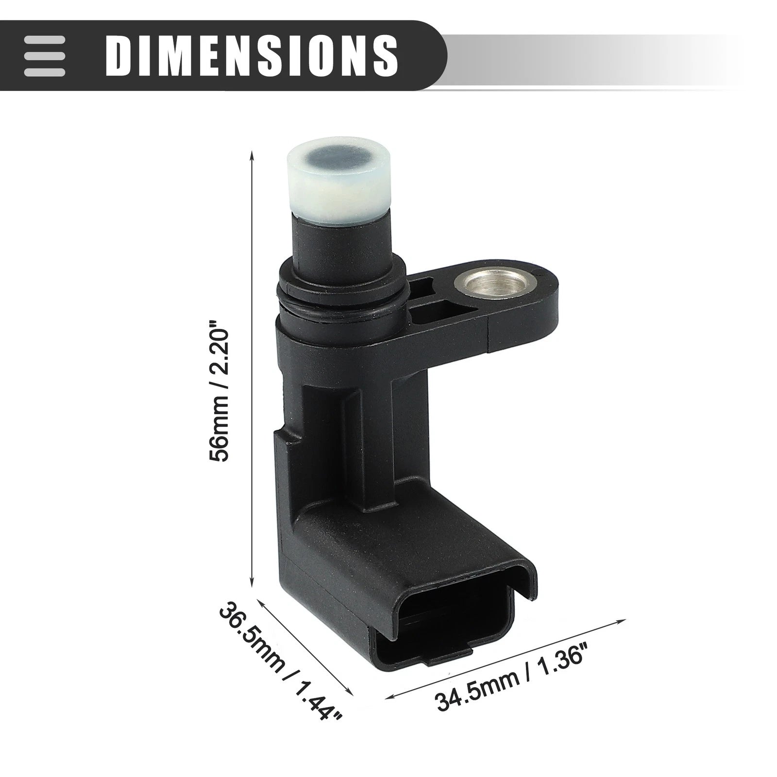 2X Camshaft Position Sensor for Mini Cooper (2010–2015) 13627588095