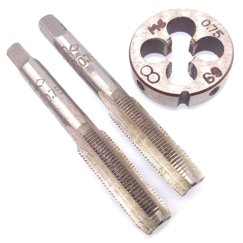 Die for M8 x 0.75mm Right Hand Tap (2-Pack)