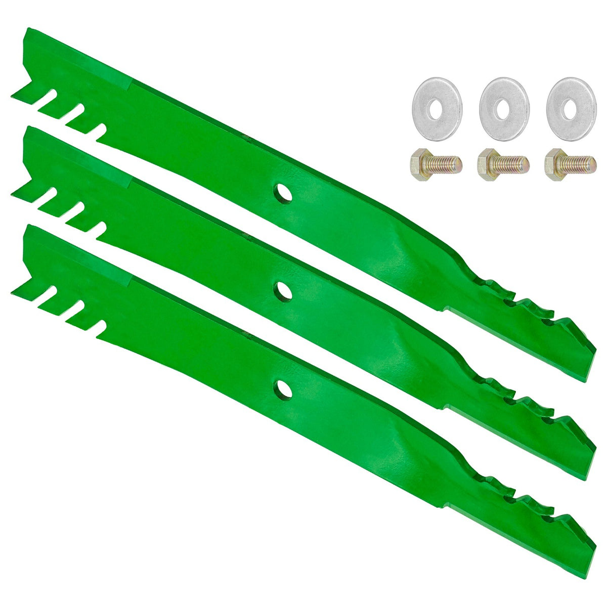 Deck Blade 60 Inch Bolt Replacement for Hustler Raptor SDX FasTrak (2018–2024)