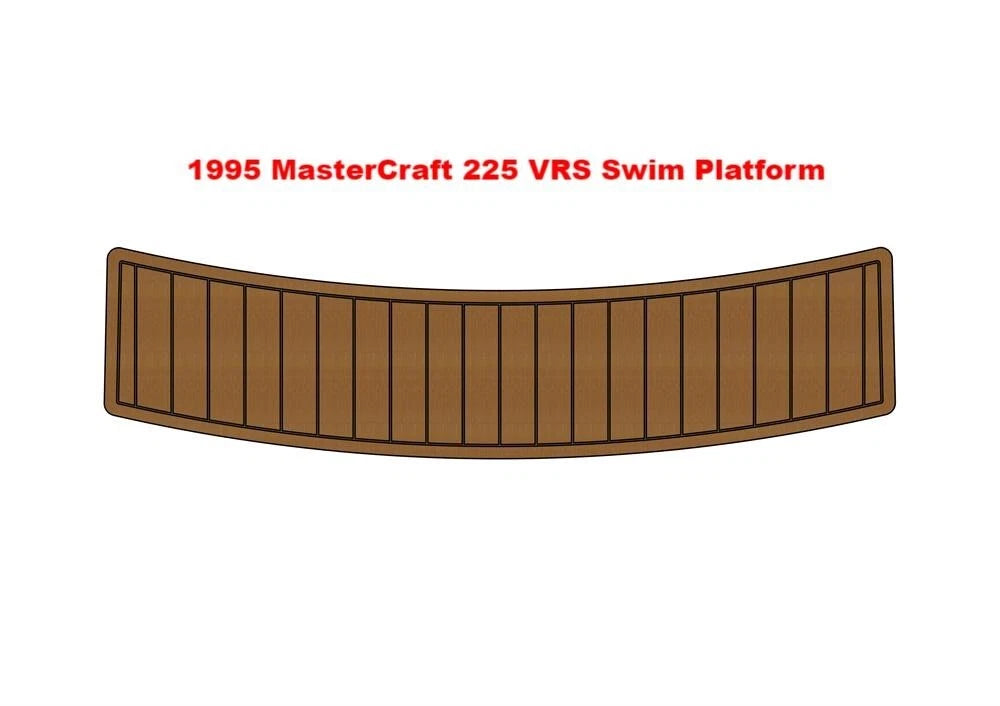 EVA Foam Swim Platform Pads for Mastercraft 225 VRS (1995)