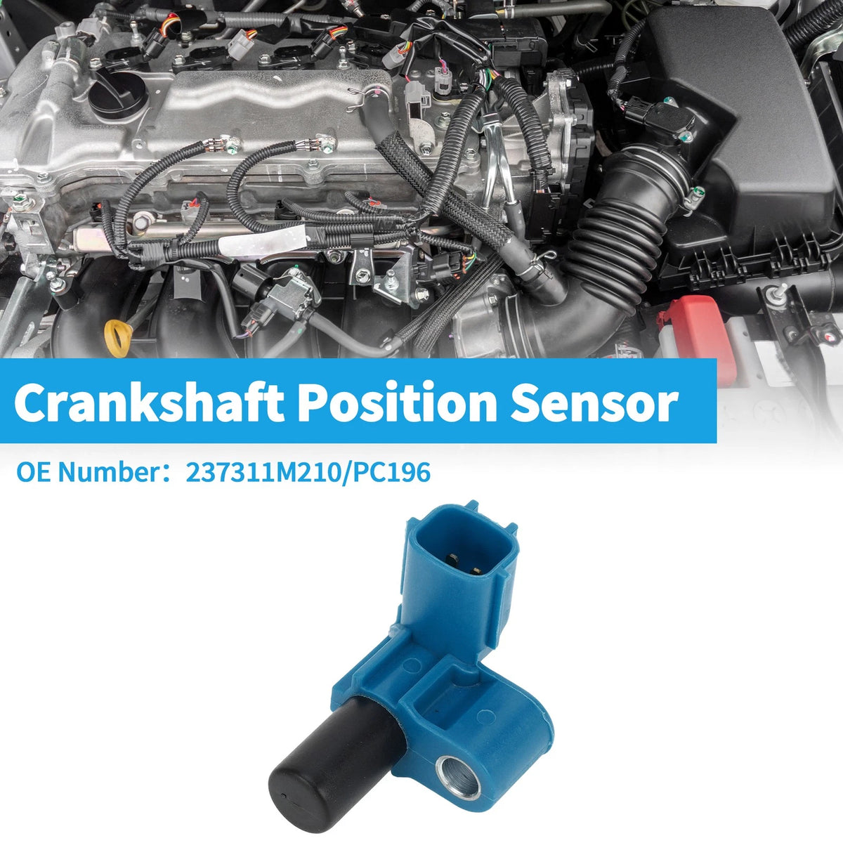 Crankshaft Position Sensor for Nissan Sentra 1.6L (1995–1999) No. 23731-1M210