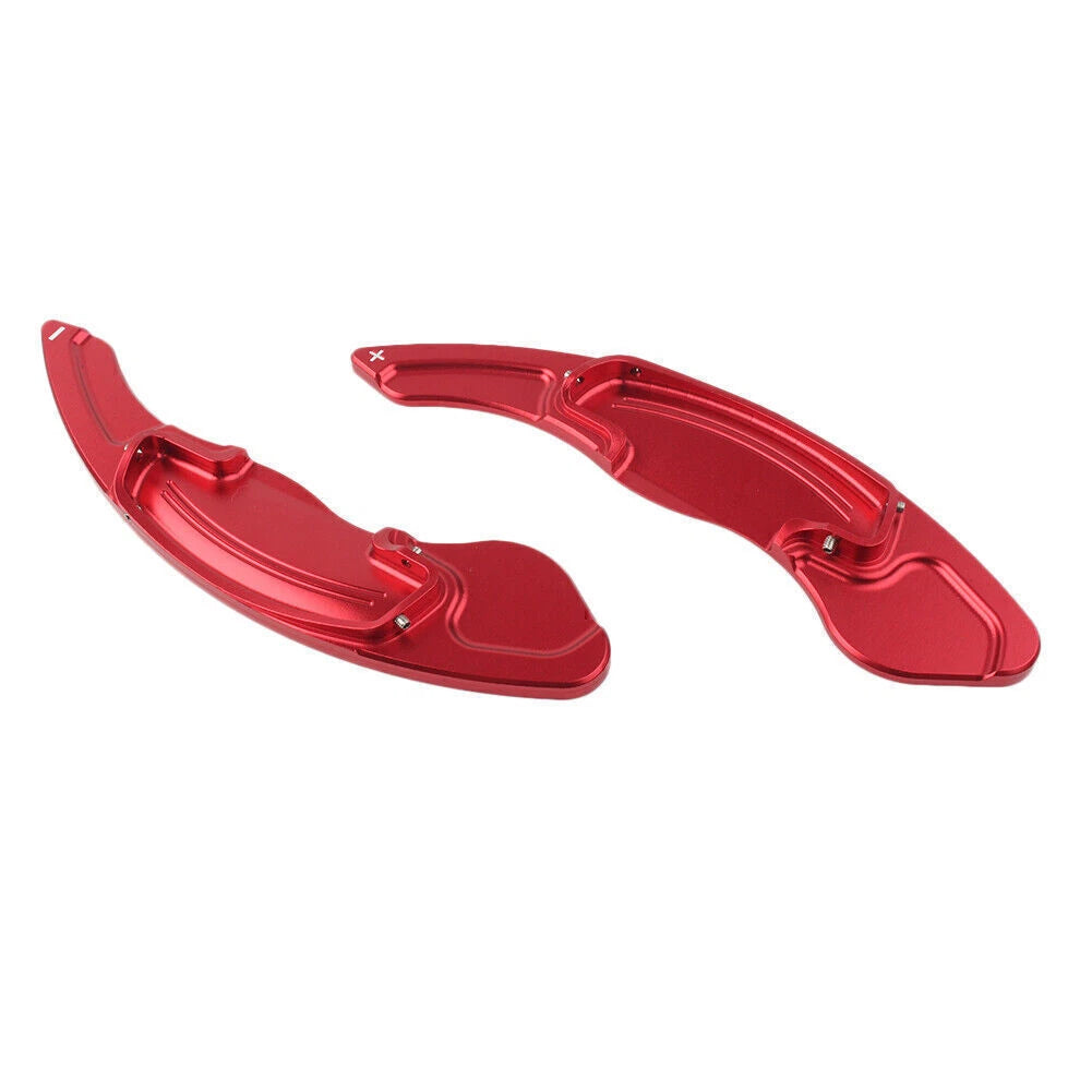 2X Red Steering Wheel Shift Paddle Extensions for Honda Accord (2014–2019)