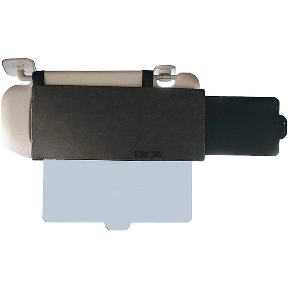 Sun Visor Extender for Universal Fit (Adjustable Clips)