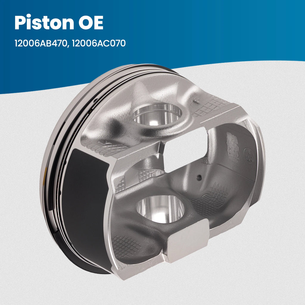 4Pcs Piston Set for Subaru Legacy 2.5L SOHC (2000–2005) 12006AC070