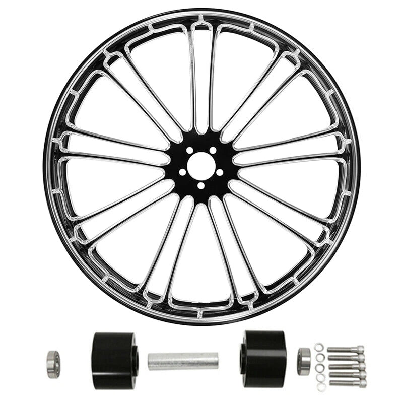 26" Front Wheel Rim Dual Disc Hub for Harley Street Road Glide (1997–2021)