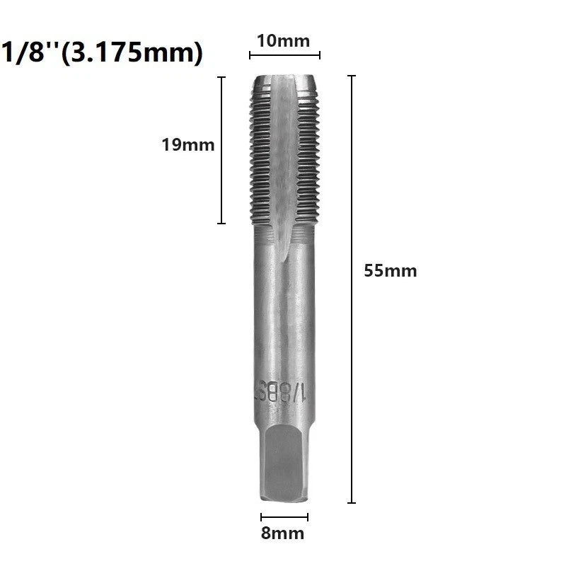 Pipe Thread Tap for BSP Pipes (55mm)
