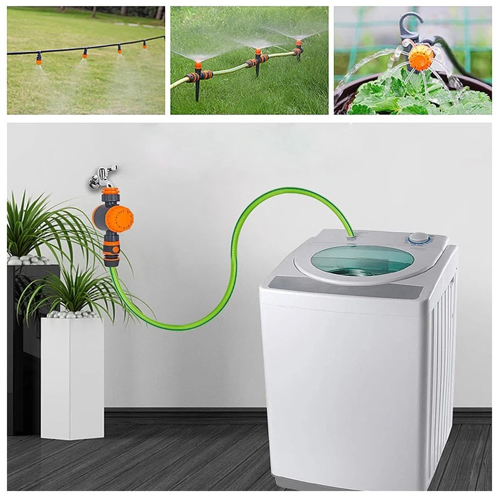 Outdoor Watering Timer for Lawn Garden Sprinkler Applications