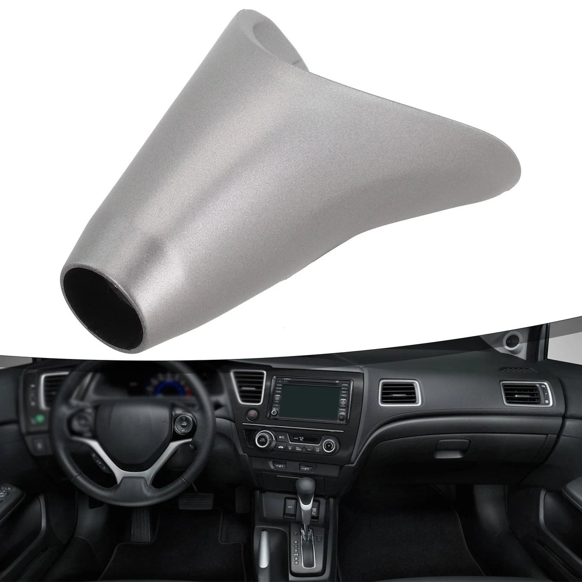Gear Shift Knob for Honda Civic - ABS Grey