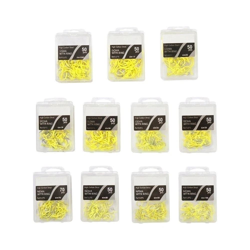 Barbed Fishing Hooks for Harsh Conditions - High Carbon Steel