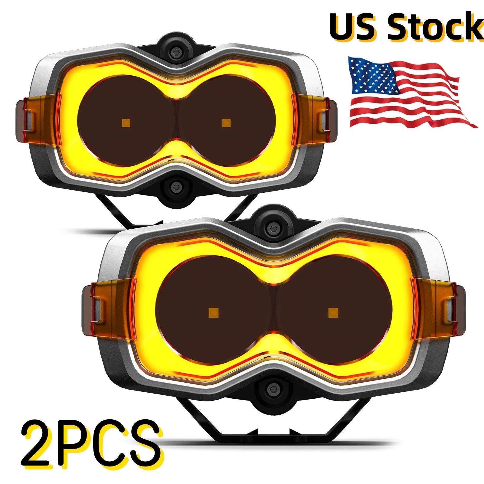 2X 4.5'' LED Work Lights for Jeep Truck Pickup (Off Road)