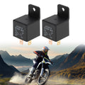 2X 4-Pin 48V 80A Waterproof Auto Relay for Universal Applications