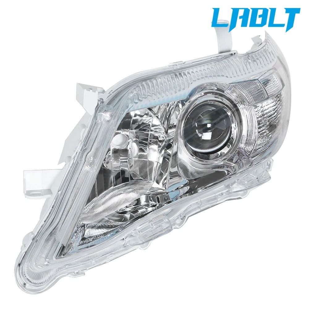 Left Side Headlight for Toyota Camry (2010–2011) LABLT Halogen Clear Lens