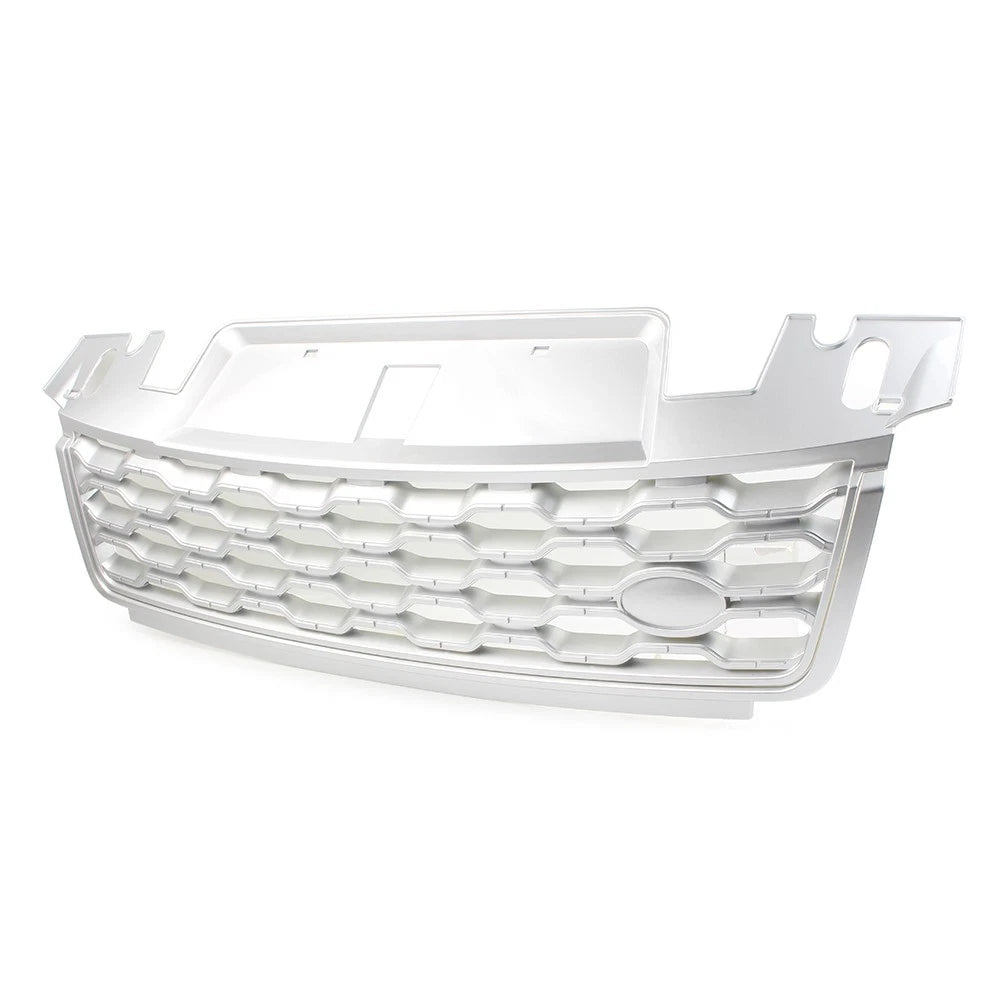 Honeycombe Style Mesh Front Bumper Grille for Range Rover Sport (2018–2021) Silver