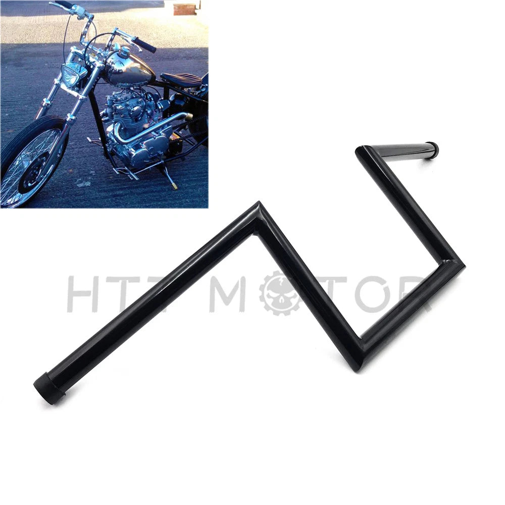 1" Z-Shape Black Handlebar for FX FL XL (1974–1981)