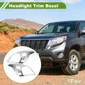 Headlight Trim Bezel Pair Front Left Right for Toyota Prado FJ120 (2003–2009)