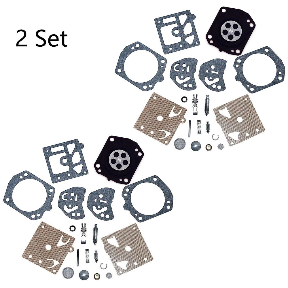 2X Carburetor Kit for Husqvarna 257, 250R & Poulan 2800, 3300 (K20-HDA)