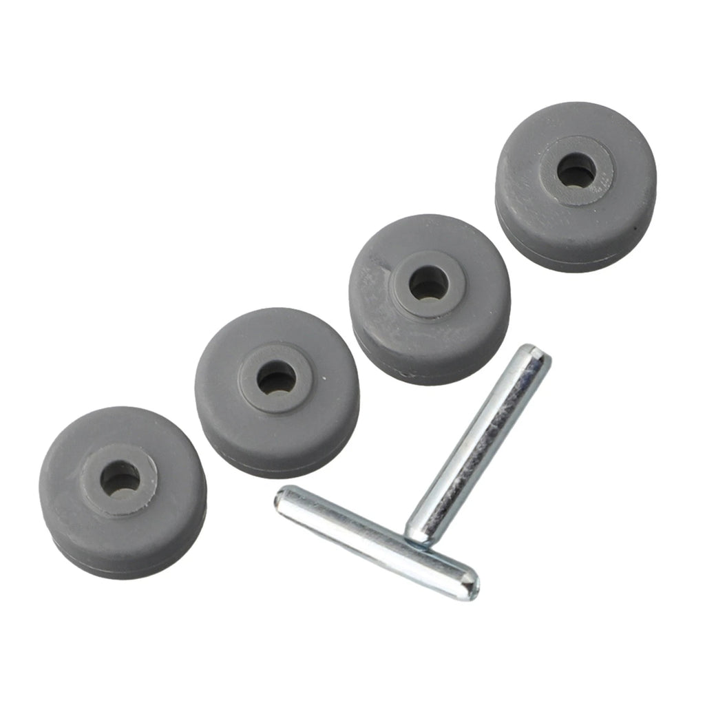 Set of 4 Front Wheels + 2 Axis Replace Kit for Shark NV350/NV351