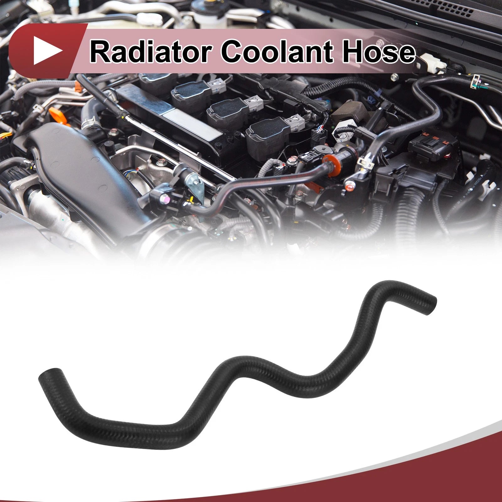 Radiator Coolant Hose for Honda Accord 3.5L (2008–2012) Rubber Replacement