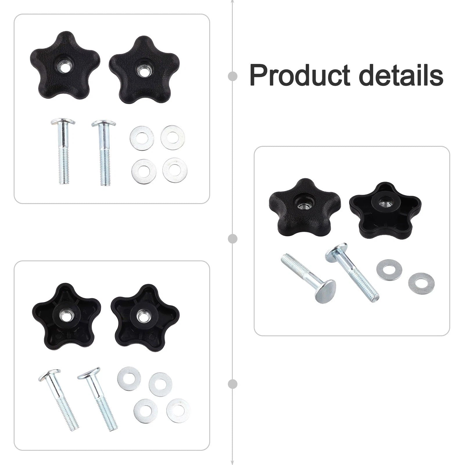 Handle Knob Kit with Washer for Toro Lawnmower (Multiple Models)