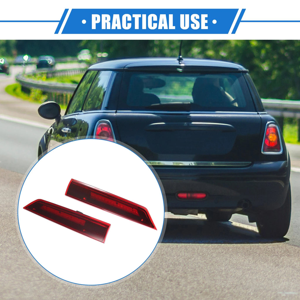 Pair Third Brake Light for Ford Transit Tourneo Custom (2012–Present) Red