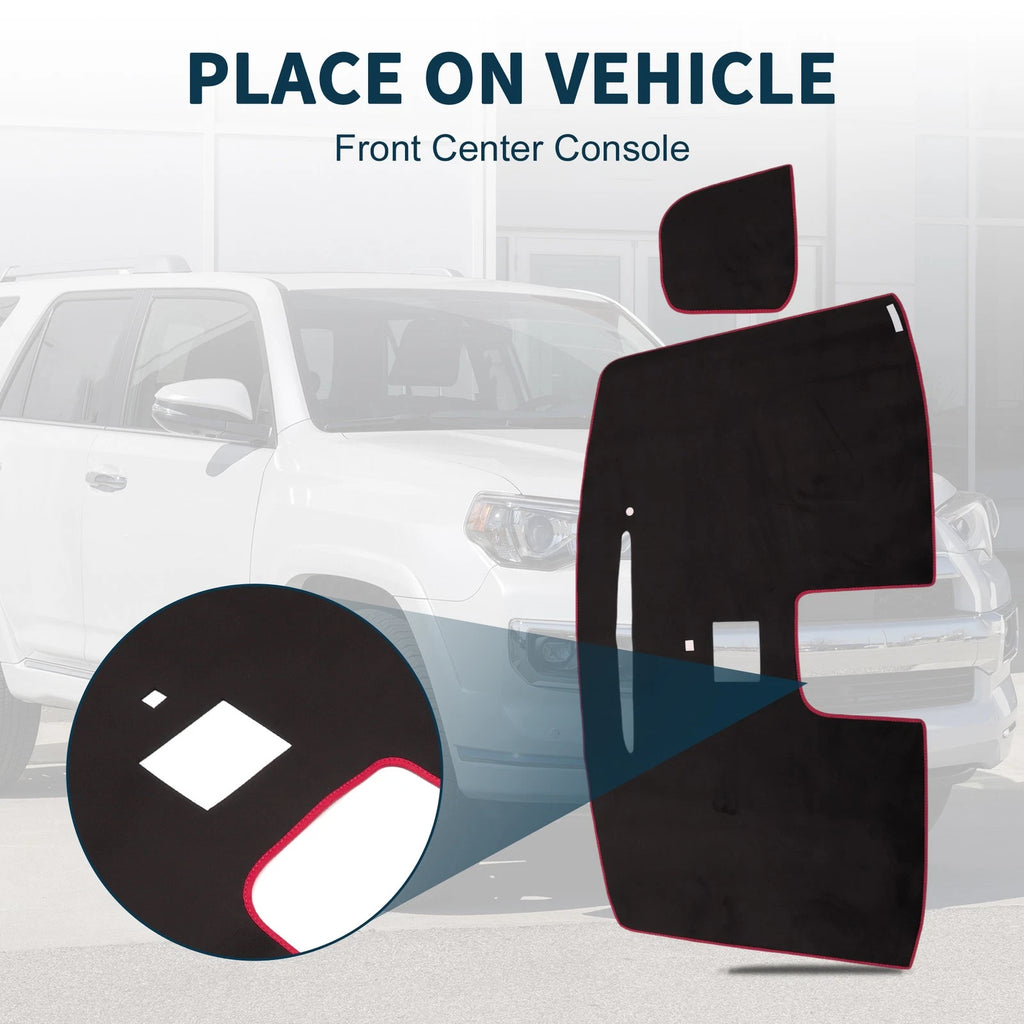 Dashboard Dash Cover Mat for Mitsubishi Delica D5 (2011–2018) 1 Set