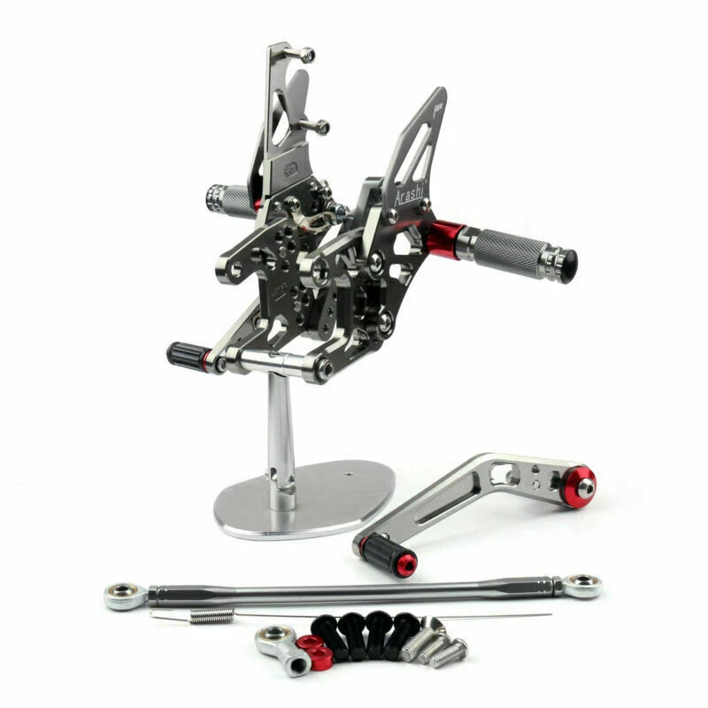 Aluminum Rearsets Footpeg Pedals for Honda CBR 1000RR (2012–2018) Titan Color