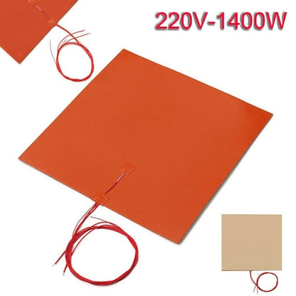 Silicone Heater Mat Pad 500x500mm 220V for Printer
