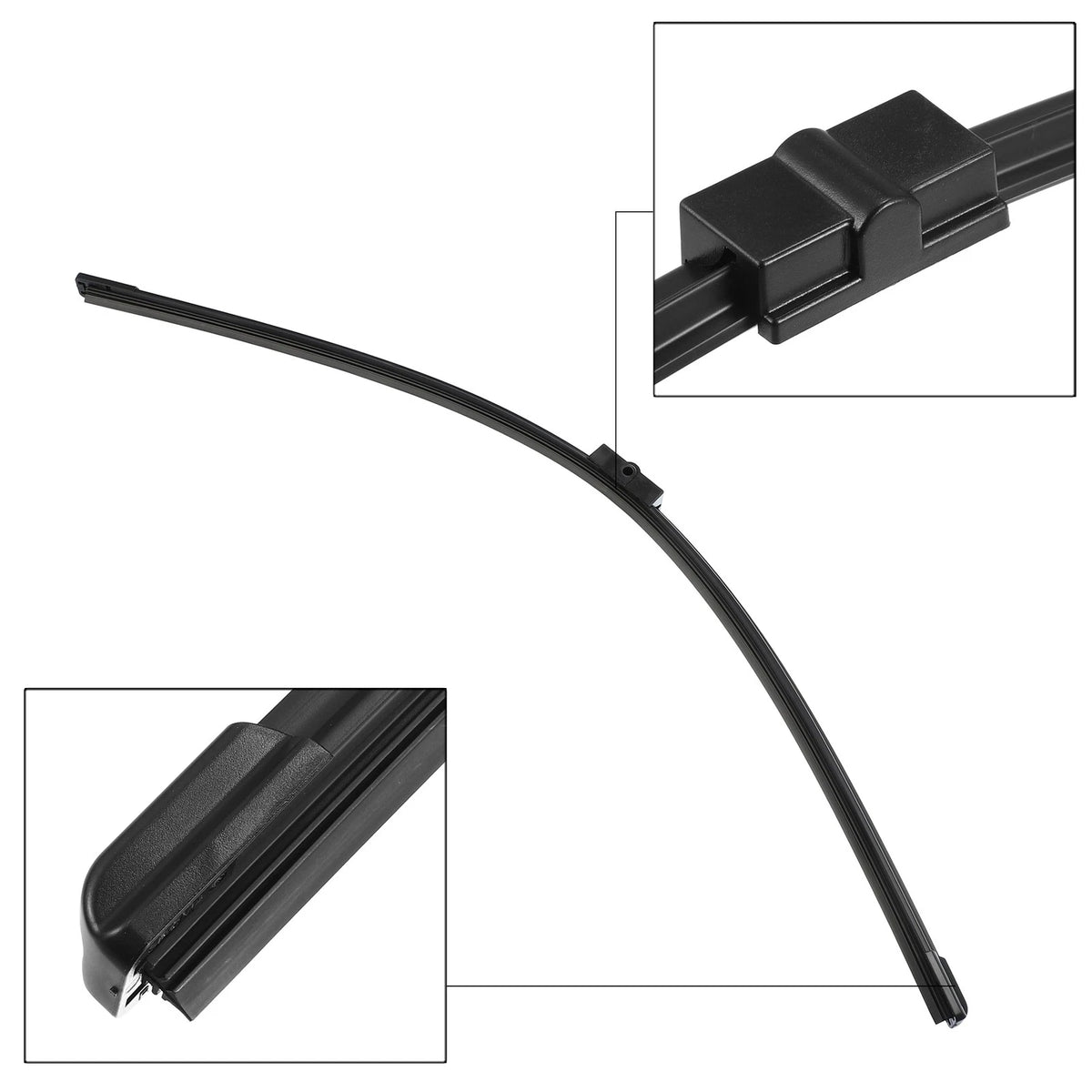 3X Windscreen Wiper Blades for Peugeot 207 Hatchback (2006–2015)