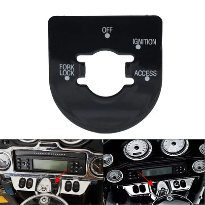 Ignition Switch Accent Panel Trim for Harley Street Electra Glide (2014–2023)