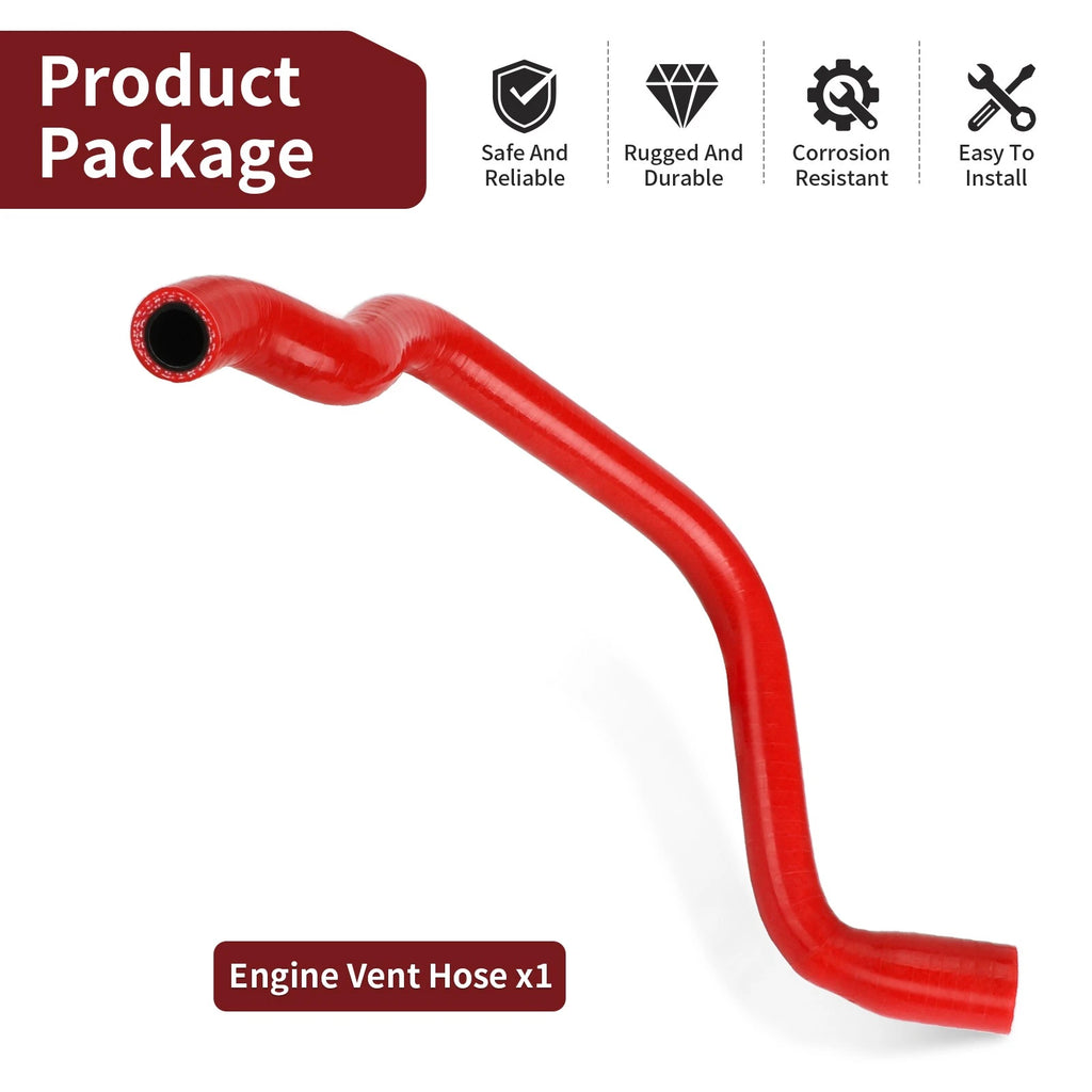 Engine Vent Hose for Polaris Ranger 570 XP Crew (2015–2016) 5416706 Red