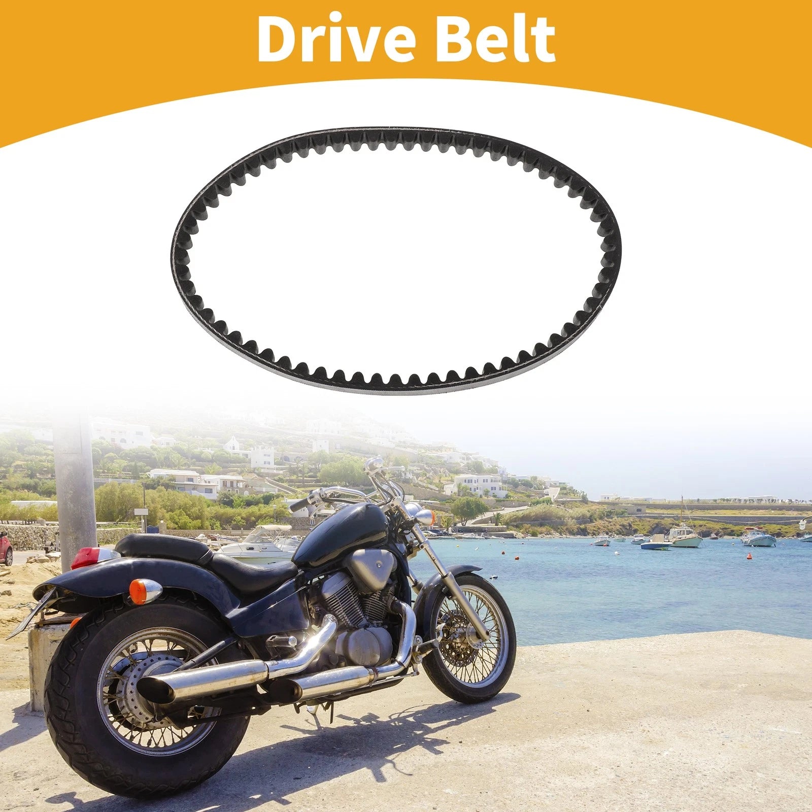 Drive Belt V Belt Replacement for Honda DIO 50CC Motorcycle (2000–2010)