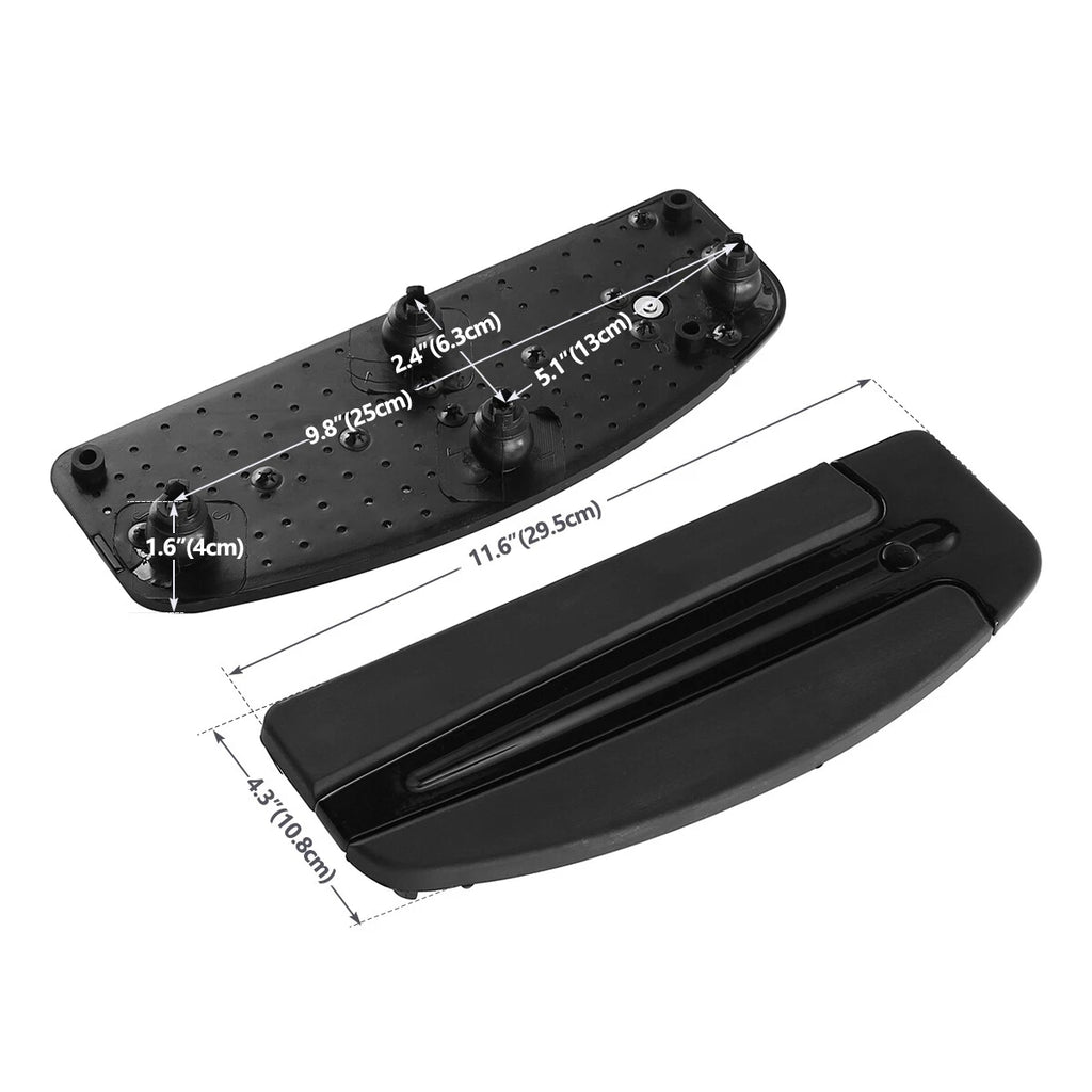 Slipstream Rider Floorboard Inserts for Harley Electra Glide (1986–Present)