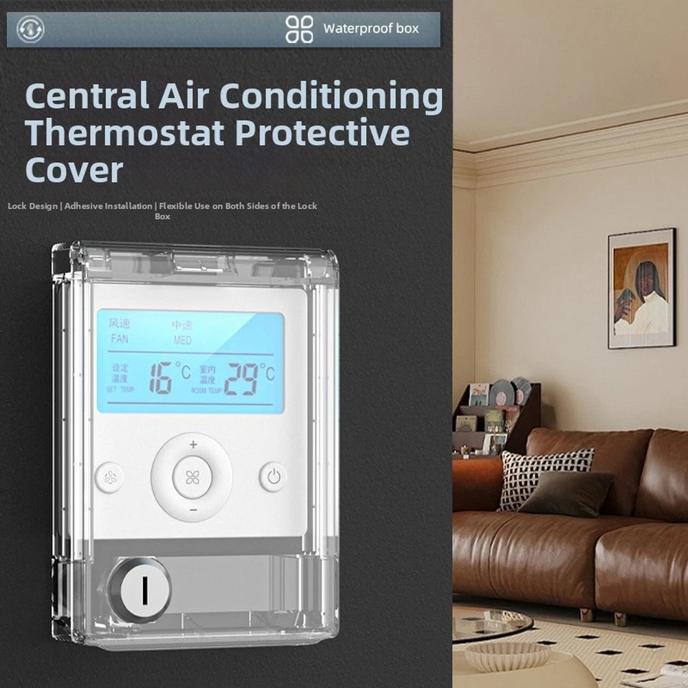 Central Air Conditioner Switch Protective Cover Panel 86 Type Waterproof