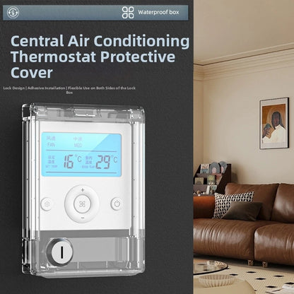 Central Air Conditioner Switch Protective Cover Panel 86 Type Waterproof